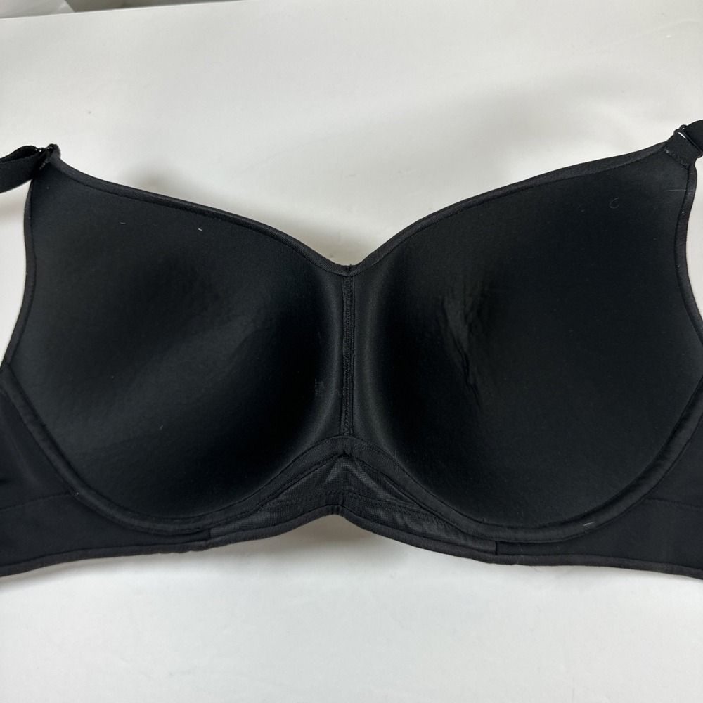 Cacique Lane Bryant Womans Bra Black Unlined Full Coverage No Wire 42C - Picture 11 of 16